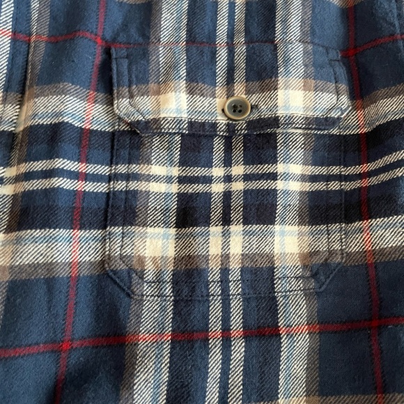 NWOT Men’s JACHS Plaid Flannel Shacket, Large - Picture 3 of 11